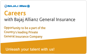 Career with Bajaj Allianz General Insurance